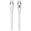 Câble USB-C 60W 1,5M - Blanc - Hypertec photo du produit