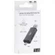 Lecteur Cartes 3 ports USB 3.0 - Aluminium - T'NB photo du produit