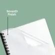 100 Couverture PVC cristal A4 - 300 microns - Fellowes photo du produit