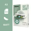 100 Pochettes de plastification mates - A3 - Recyclées - Fellowes photo du produit