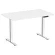 Bureau assis debout 160x80 blanc/pieds blanc APOLLO photo du produit