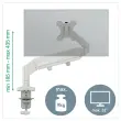 Bras Simple Ecran 17/32" - Ergonomique & R&eacute;glable - Leitz photo du produit