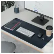 Grand sous-main tapis de bureau - Bleu fonc&eacute; photo du produit