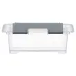 Boîte Transparente Empilable - Handy Plus 1,2L - Gris - Curver photo du produit