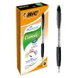 12 Stylos bille Atlantis Soft - Noir + 1 surligneur jaune offert - BIC photo du produit