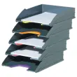 5 Corbeilles à courrier Varicolor - Gris - Durable photo du produit