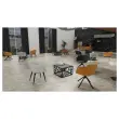 2 Fauteuils Arco Jaune - Pieds en Métal - GENERQIUE photo du produit
