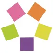 Mini-bloc cube 51x51 mm 5 couleurs 250 feuilles photo du produit