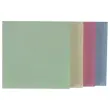 Bloc cube 400 feuilles 75x75 mm  couleurs assorties pastel photo du produit