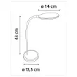 Lampe LED MOOV Noir - We light photo du produit