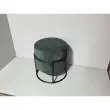 Pouf empilable vert photo du produit
