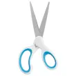 Paire de ciseaux bicolores asym&eacute;triques - 20 cm - Acess photo du produit