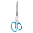 Paire de ciseaux bicolores asym&eacute;triques - 20 cm - Acess photo du produit