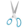 Paire de ciseaux bicolores asym&eacute;triques - 20 cm - Acess photo du produit