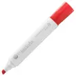 Marqueur pour tableaux blancs &agrave; pointe biseaut&eacute;e - Rouge - Fiducial photo du produit