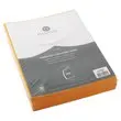 100 Chemises cartonn&eacute;es color&eacute;es - Orange - Fiducial photo du produit