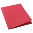 100 Chemises cartonn&eacute;es color&eacute;es - Framboise - Fiducial photo du produit
