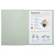 100 Chemises A4+ - gris pastel - 220g - Fiducial photo du produit