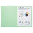 100 Chemises A4+ - Vert pastel - 220g - Fiducial photo du produit