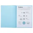 250 Sous-chemises - A4 - Bleu clair - Fiducial photo du produit