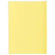250 Sous-chemises - A4 - Jaune pastel - Fiducial photo du produit