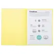 250 Sous-chemises - A4 - Jaune pastel - Fiducial photo du produit