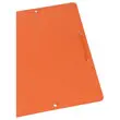Chemise simple à élastiques en carte - Orange - FIDUCIAL photo du produit