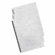 100 Couvertures A4 grain cuir- blanc - Fellowes photo du produit