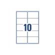 Boîte d'étiquettes inaltérables laser Avery 99,1x57 mm 250 étiq/boîte photo du produit