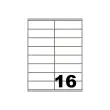 1 600 Etiquettes - Coins carrés 105 x 35 mm - Fiducial photo du produit