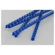 100 Reliures rondes en plastique 21 anneaux- &Oslash; 10 mm - Bleu - ACCESS photo du produit