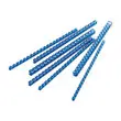 100 Reliures rondes en plastique 21 anneaux- Ø 12 mm - bleu - FIDUCIAL photo du produit