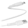 Câble USB-C renforcé - 1m - Blanc - T'nB photo du produit