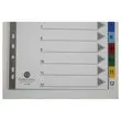 Jeu d'intercalaires numériques A4 - 12 onglets - FIDUCIAL photo du produit