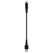 C&acirc;ble USB-C renforc&eacute; - 2m - Noir - T'NB photo du produit