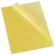 100 Pochettes coins en polypropyl&egrave;ne 11/100e - Jaune - Fiducial photo du produit