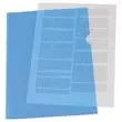 10 Pochettes coin transparentes en plastique - Bleu - PVC - FIDUCIAL photo du produit