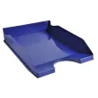 Corbeille &agrave; courrier opaque color&eacute;e - Bleu - Fiducial photo du produit