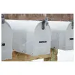Ruban D1 Durable - Texte blanc sur fond noir - 12 mm x 3 m - Dymo photo du produit