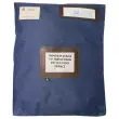 Pochette courrier à soufflet L 40xP 5xH 50 cm bleue en polyester photo du produit