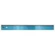 R&egrave;gle Plate 40cm Plastique Bleu Incassable - Wonday photo du produit