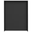 Set de 2 corbeilles &agrave; courrier noires avec trieur de bureau photo du produit