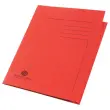 50 Chemises sous-dossier carte 2 rabats - Rouge - Fiducial photo du produit