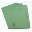 50 Chemises sous-dossier carte 2 rabats - Vert - Fiducial photo du produit