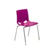 Chaise coque Fondo - Violet photo du produit