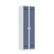 Vestiaire multiservices H.198 x L.60cm, penderie et rangement bleu photo du produit