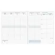 Agenda semainier  Horizon 22 - 18,5x22,5 cm - Noir - Janvier à décembre - EXACOMPTA photo du produit