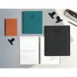 Agenda semainier Exacompta Swan - 15x17cm - Bleu photo du produit