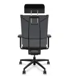 Siège de bureau Panam - Noir et résille - Monté photo du produit