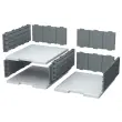 6 Modules pour monter 12 cases sur 2, 3 ou 4 colonnes. photo du produit